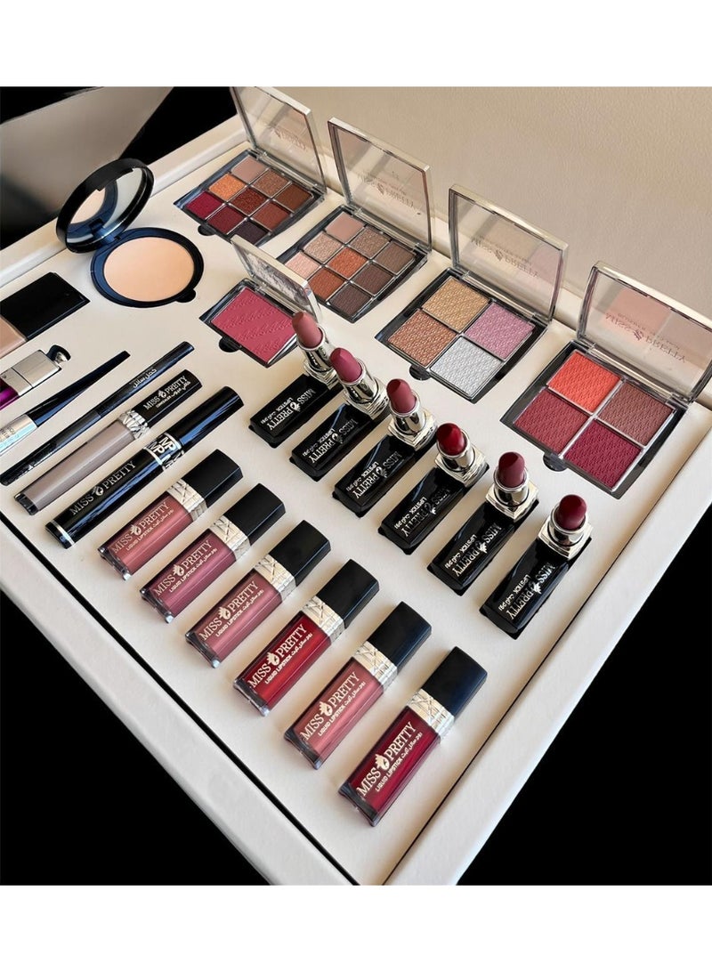 Miss Pretty Complete Beige Makeup Box | 24Pieces of Luxurious Beauty - Image 2