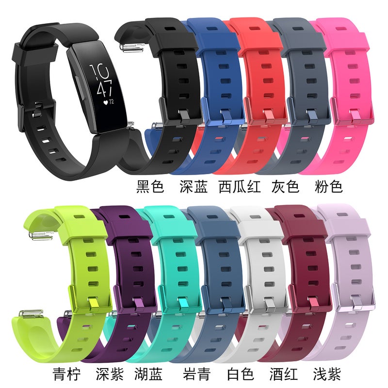 For Fitbit Inspir Strap Buckle Inspire Hr Replacement Wristband Breathable Silicone Strap - Image 2