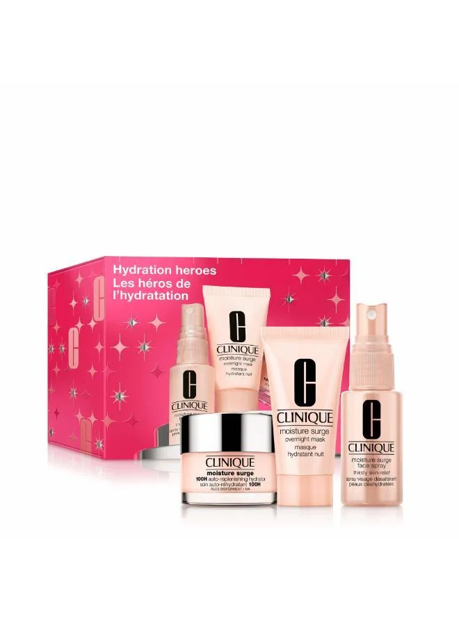 كلينيك أبطال الترطيب: مجموعة الترطيب المكثف، توفير %