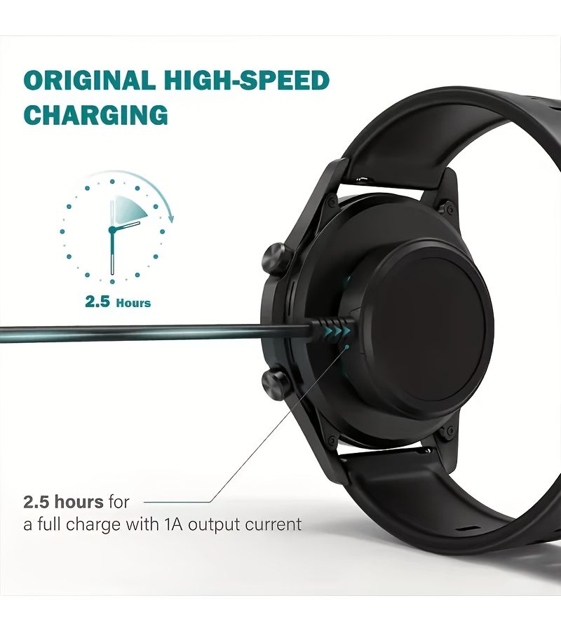 Charging Cable Compatible With GT2 Pro And Above Black - Image 5