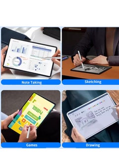 Generic Stylus Pen for Touch Screens iPad Universal Thin Tip with Magnetic Adhesive Compatible iPhone - - Samsung - Android - Tablets and Other Screens White  - Image 4