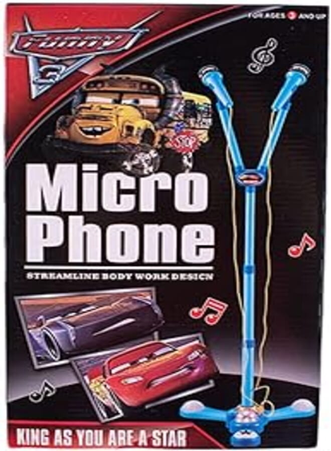 Dual Microphone for Kids on Stand 21 * 36cm 