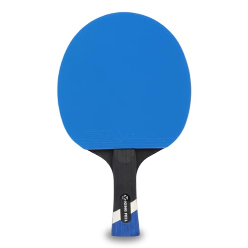 KINGFEEL Professional Ping Pong Paddles-Lightweight Carbon Fiber Table Tennis Rackets with 7-Ply Blade, 2.0mm Premium Sponge, ITTF Approved Rubber - for Tournament-Level Performance Table Tennis Paddles - Image 2