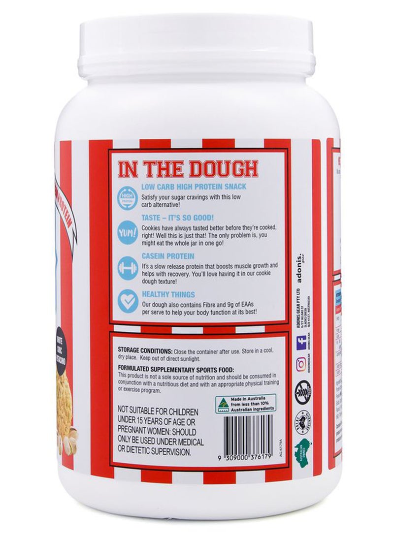 Adonis Gear بسكويت البروتين بعجينة الكوكيز مع شوكولاتة بيضاء وفستق 1KG - Image 4