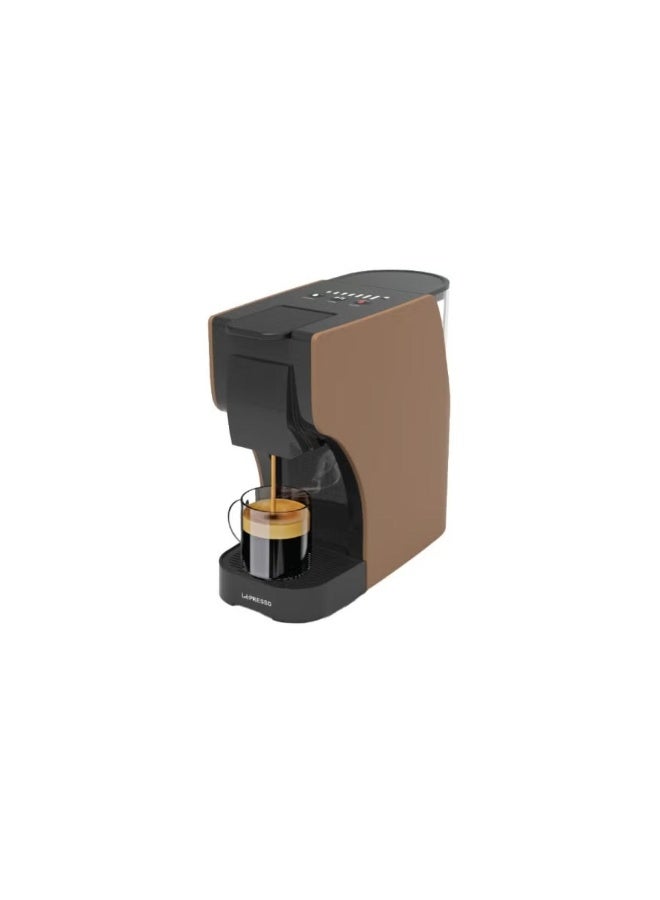 ليبرسو ماكينة تحضير القهوة متعددة الكبسولات من ليبريسو بمضخة ضغط 20 بار وخاصية الإغلاق التلقائي. - Image 2