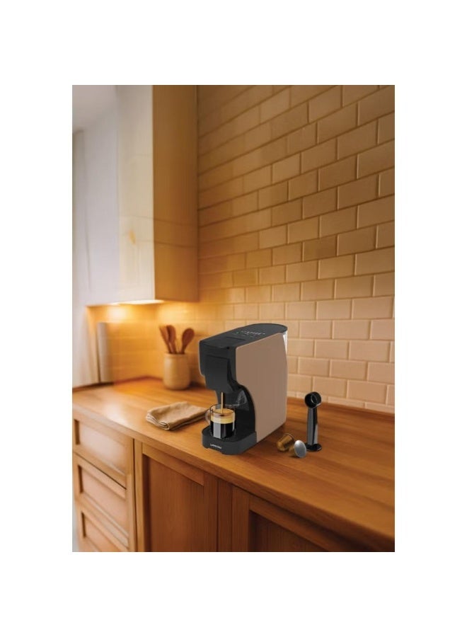 ليبرسو ماكينة تحضير القهوة متعددة الكبسولات من ليبريسو بمضخة ضغط 20 بار وخاصية الإغلاق التلقائي. - Image 4