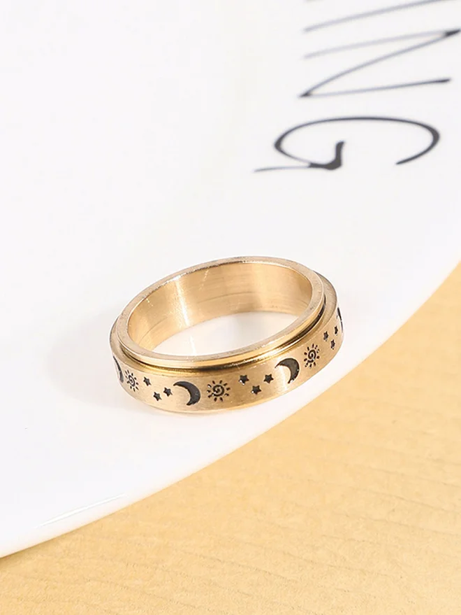 Styli  Celestial Gold Ring for Women | Best Price UAE