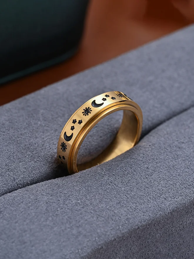 Styli  Celestial Gold Ring for Women | Best Price UAE