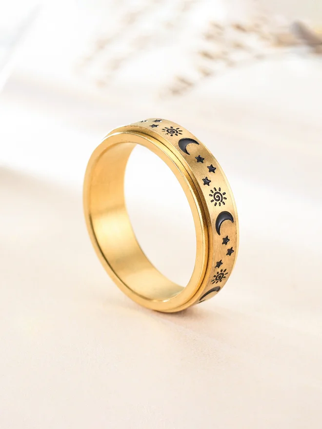 Celestial Gold Ring