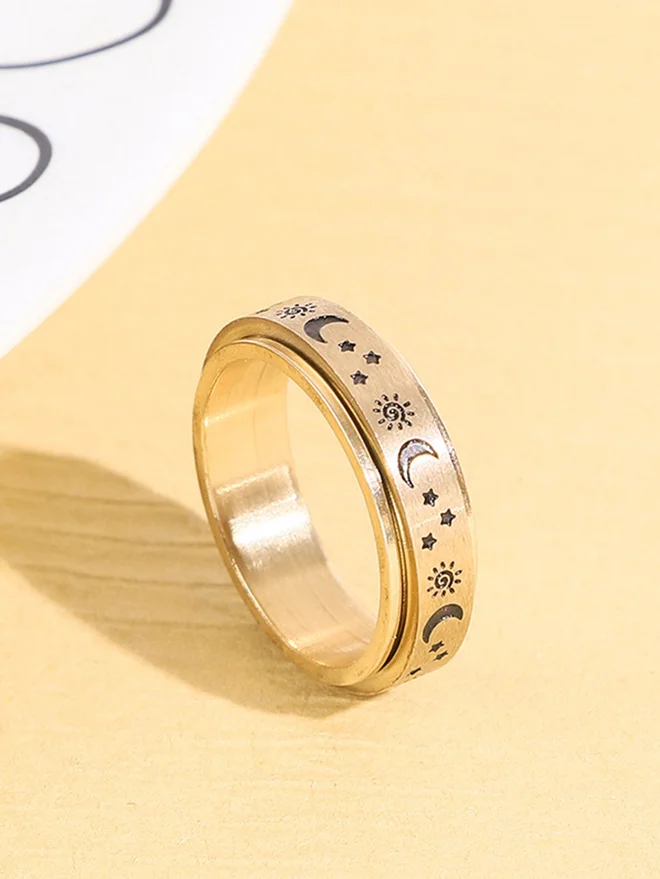 Styli  Celestial Gold Ring for Women | Best Price UAE
