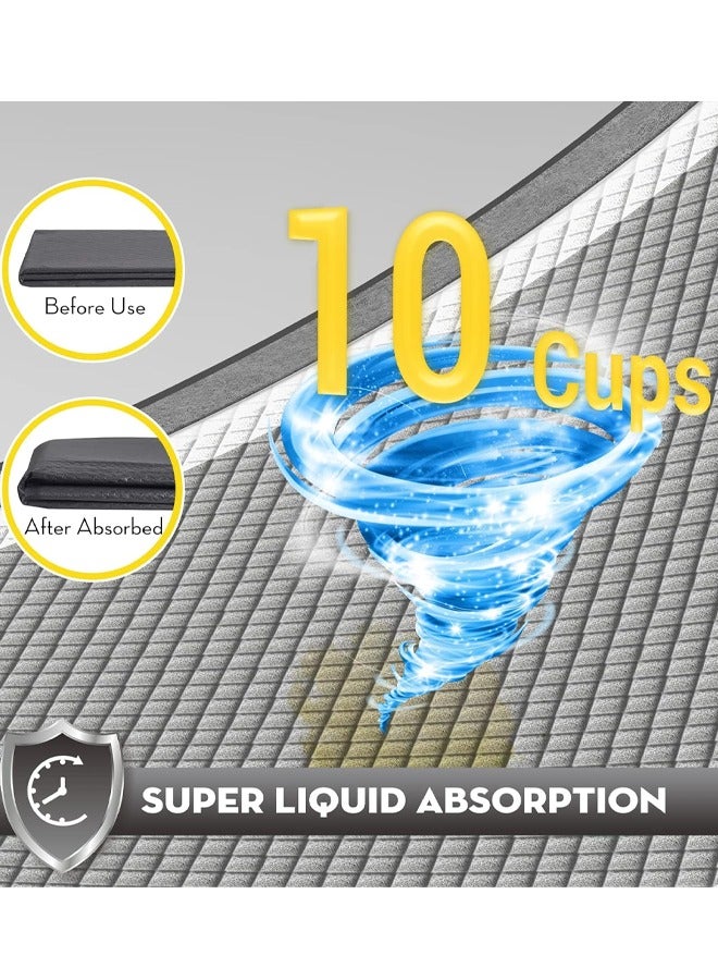 Activated Charcoal Pet Pee Pads, Odorless Charcoal Puppy Pads for Dogs Disposable Training Pads Large Disposable Puppy Pads Leak-Proof Super Absorbent Charcoal Potty Training Pad with Quick-Dry Surface for Dogs Puppies Cats Kittens or Small Pets - Image 5