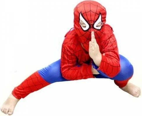 Masho Trend Piece Spiderman Spiderman Costume + Spiderman Web Shooting Gloves - Spiderman Costume