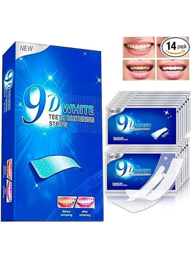 9D Teeth Whitening Strips-14 Strips - Image 1