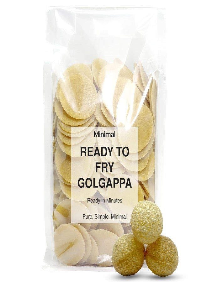 Minimal Ready to Fry Dry Golgappa Panipuri, 400g (Pack Of 1) - Image 1
