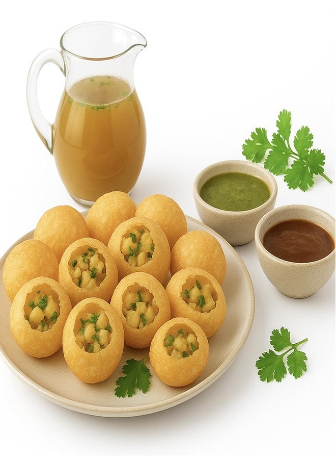 Minimal Ready to Fry Dry Golgappa Panipuri, 400g (Pack Of 1) - Image 4