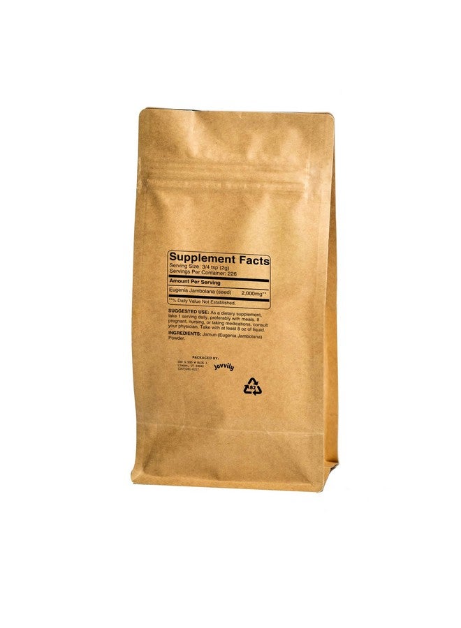 Jovvily Jamun Powder - 1lb - Eugenia Jambolana Seed - Java Plum - Pure & Natural - Image 2