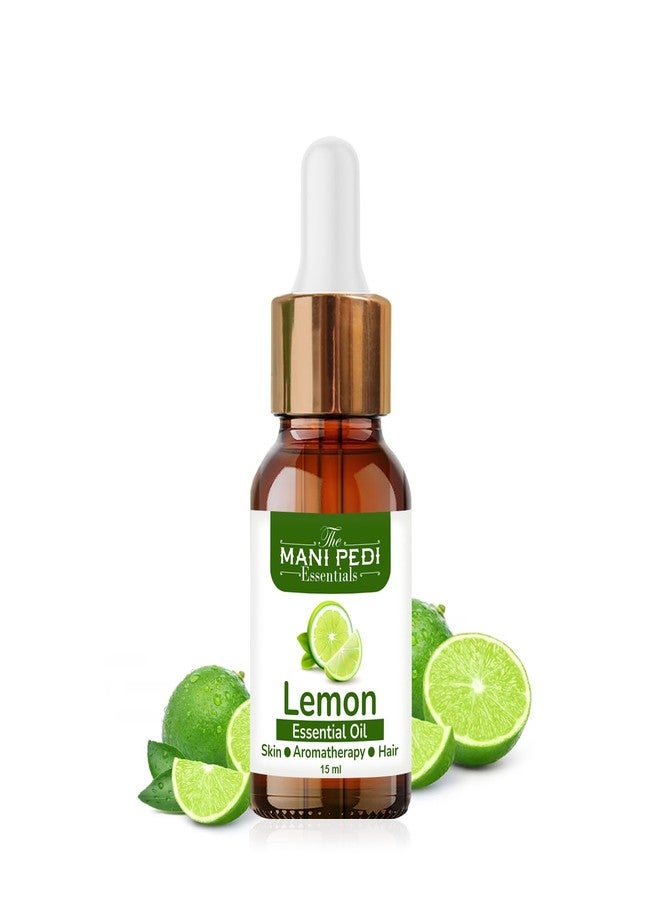 Aromatic Lemon Essential Oil Pure & Natural for helps Brighter Skin & Clean Refreshing | Home Aroma Diffuser Oil - 15ml - Image 1