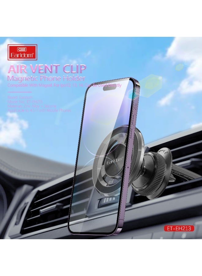 Earldom Portable Car Phone Mount EH213 360° Rotatable Magnetic Holder - Image 2