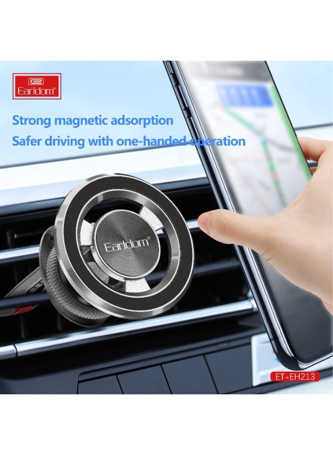 Earldom Portable Car Phone Mount EH213 360° Rotatable Magnetic Holder - Image 3