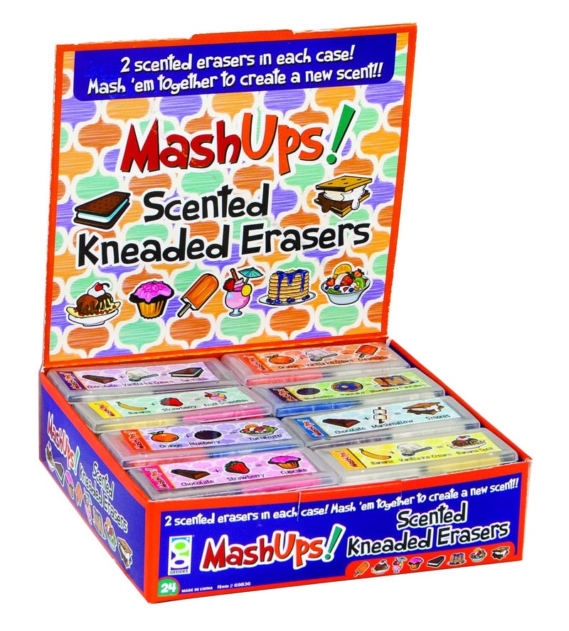 Geddes Raymond Geddes 69836 Mash Ups Scented Erasers For Kids (Pack of 24) - Image 4