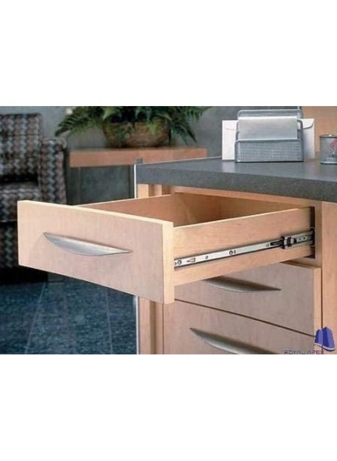 Royal Apex Royal Apex Soft Closing Steel Ball Bearing Drawer Slide Rail Runner (14 inch (35cm))  - Image 4