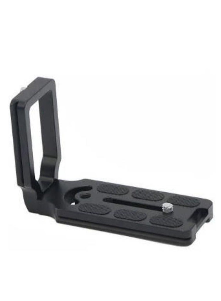 MPU105 Quick Release L Plate Bracket for Canon 70D 60Da 5Ds 6D 7D 5D Mark II/III black  - Image 2