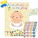 Hxezoc Pin The Pacifier On The Baby Game Large Poster for Baby Shower Party Kids Birthday Party Supplies 72 Pacifier Stickers - Image 3