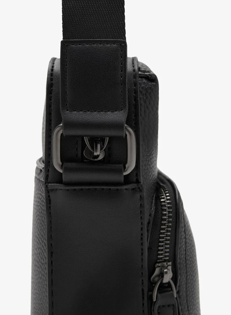 Mango Man  Patent faux-leather shoulder bag for Men | Best Price UAE