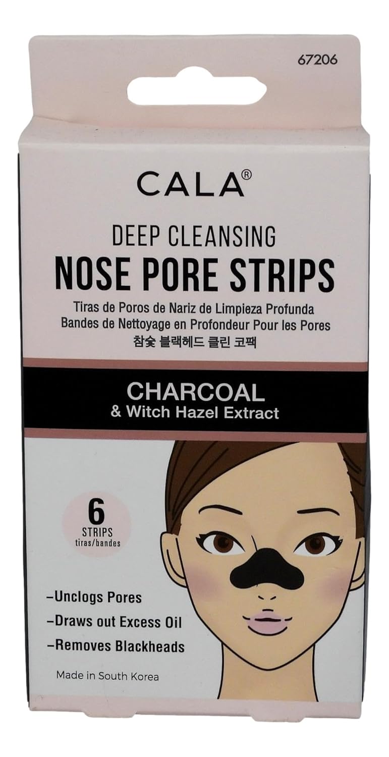 Cala Charcoal nose pore strips 6 count 6 Count