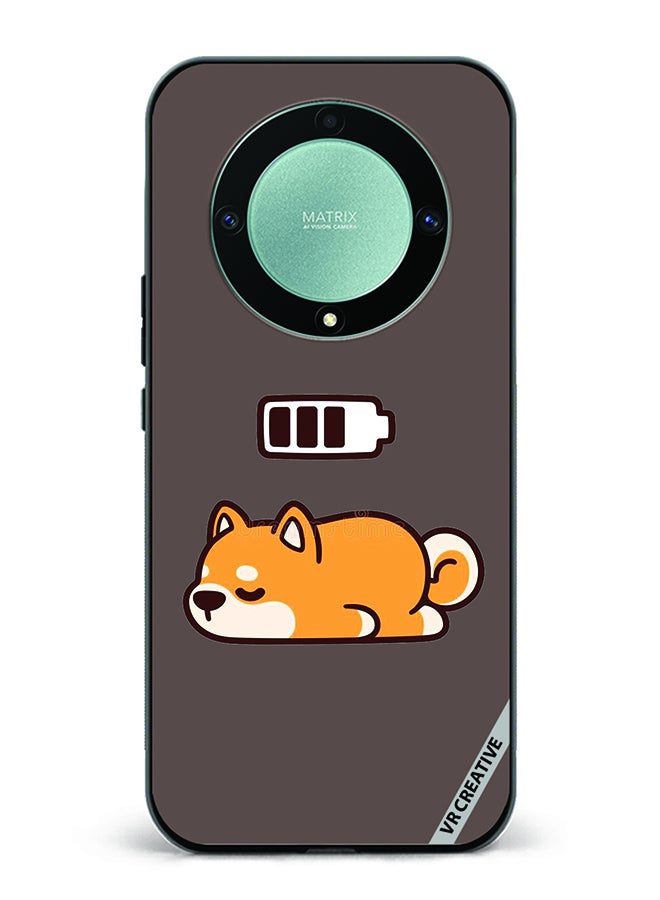 VR CREATIVE Protective Case Cover For Honor X9b Sleeping Cat Design Multicolour - Image 1