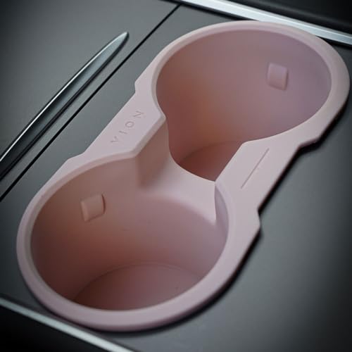 VION Tesla Model 3/Y Cup Holder (Pink) - Fits 2024-2021 Model Y, 2023-2021 Model 3 - Image 4