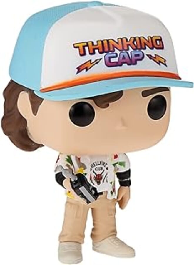Funko POP! TV: Stranger Things - Dustin Henderson - Collectable Vinyl Figure - Gift Idea - Official Merchandise - Toys for Kids & Adults - TV Fans - Model Figure for Collectors and Display