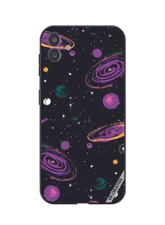 VR CREATIVE Protective Case Cover For Samsung Galaxy F14 Astranaut3 Design Multicolour - Image 1