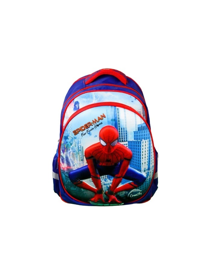 Grand Sky Spiderman School Backpack with 2 Bags - GS17-B  - Image 2