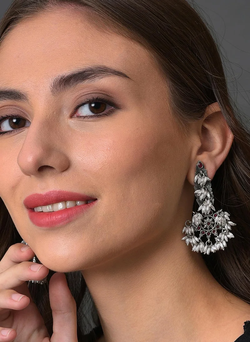 Sohi  Floral Artificial Drop Earring Jewellery for Women | Best Price UAE
