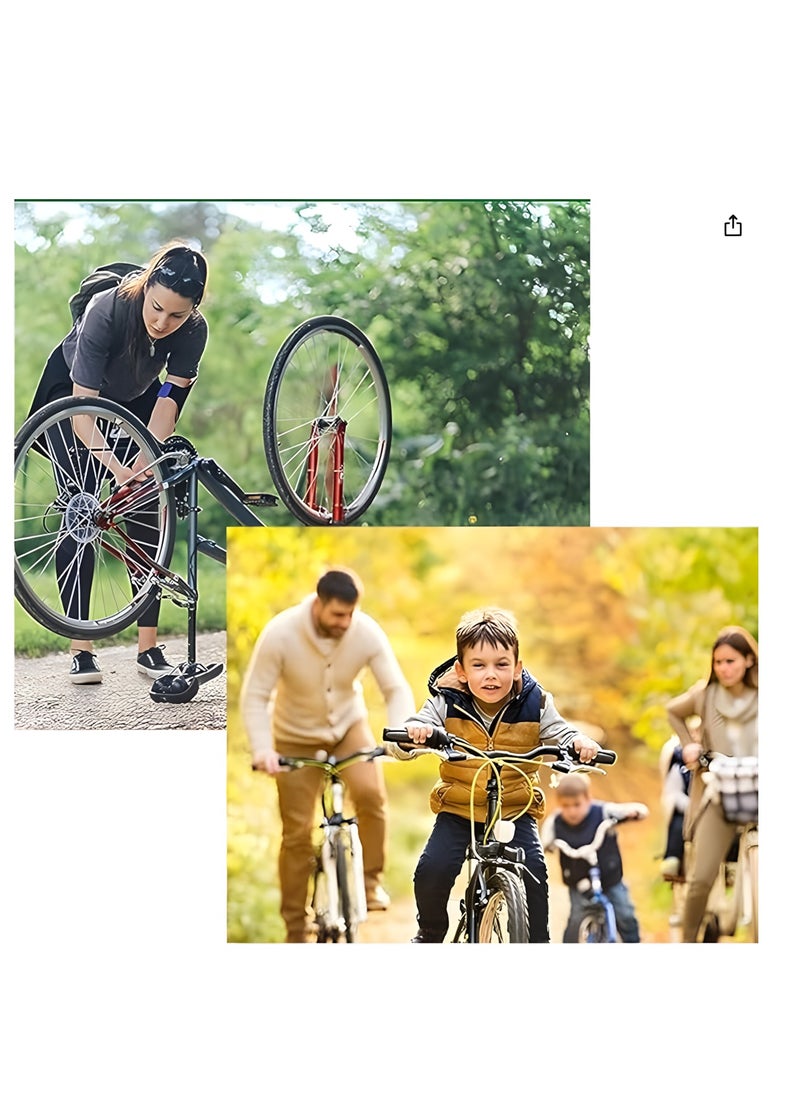 BUWEI - Puncture Bike Tire Repair Kit, 40 pcs Tire Patches and 4pcs Metal Rasps, 3 Tyre sealant，2 Valve，2 Crowbar，4 Rubber tube，Bicycle Tire Repair Kit, Practical Bike Tire Patch Kit Road Bike Tire Patch Tool Easy & Quick Repair for Bicycles(55pcs) - Image 1