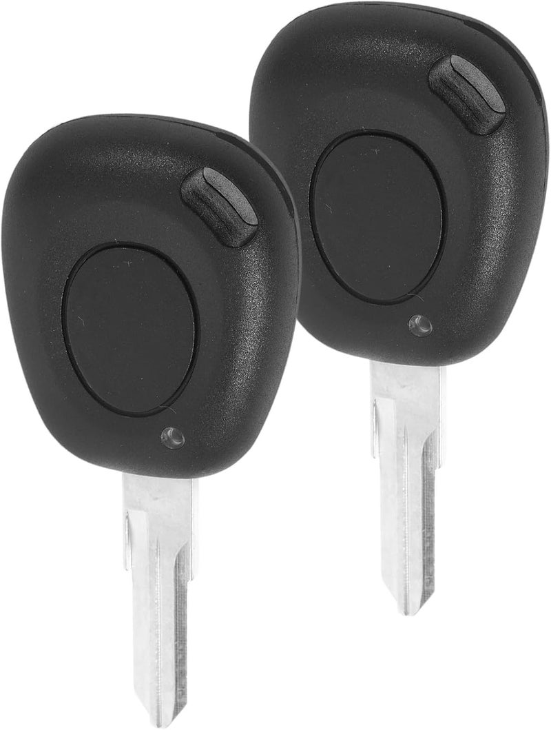 PRETYZOOM 2pcs Car Key Fob Cover Case Remote Key Shell Replacement for Vehicle Protector Compatible - Image 1
