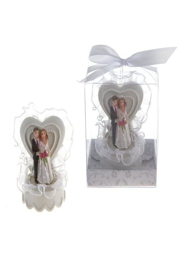 Lunaura Wedding Keepsake - Set of 12 Wedding Couple Cake Topper Favors