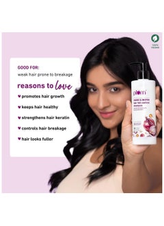 Plum Plum Onion and Biotin Shampoo for Hairfall Control Reduces Hair Breakage Improves Hair Quality Reduce Hair Fall  Boosts Scalp Health for All Hair Types 250ml  - Image 2