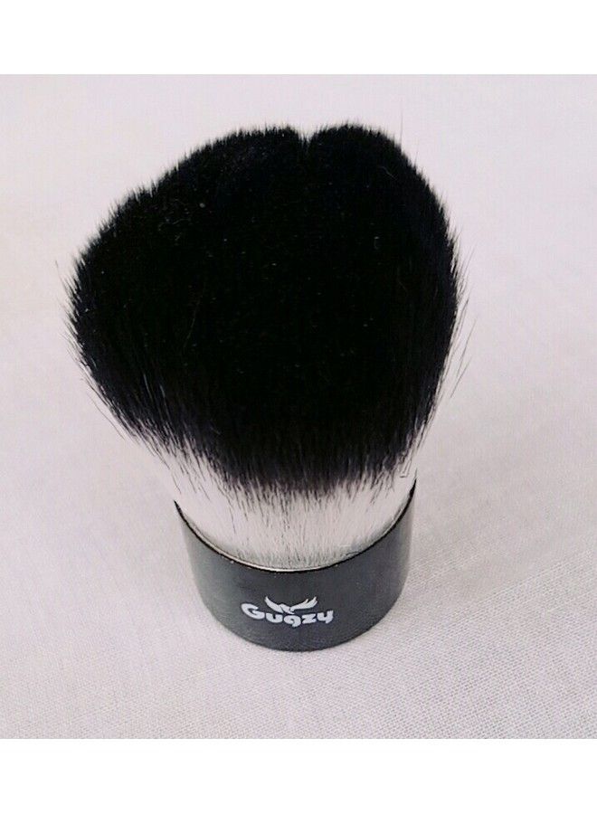 Gugzy Kabuki Makeup Face Powder Foundation Blush Cosmetic Brush (Black Black) - Image 3