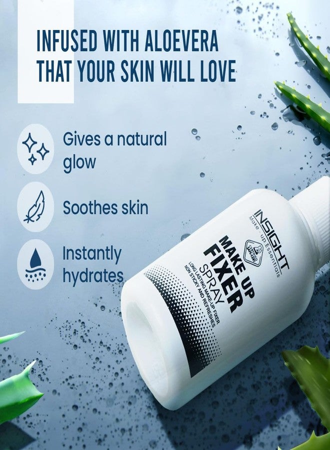إنسايت مثبت مكياج إنسايت لمكياج يدوم طويلاً، غني بالألوفيرا لترطيب فوري، يمنح البشرة إشراقة طبيعية ويهدئها، تركيبة غير دهنية، مرطب ومنعش (75 مل) - Image 2