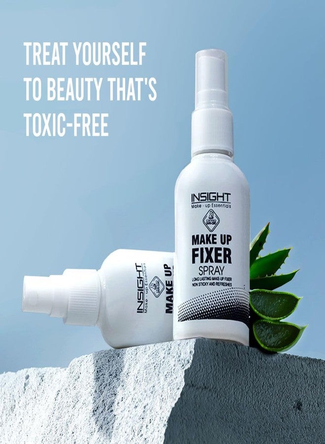 إنسايت مثبت مكياج إنسايت لمكياج يدوم طويلاً، غني بالألوفيرا لترطيب فوري، يمنح البشرة إشراقة طبيعية ويهدئها، تركيبة غير دهنية، مرطب ومنعش (75 مل) - Image 5