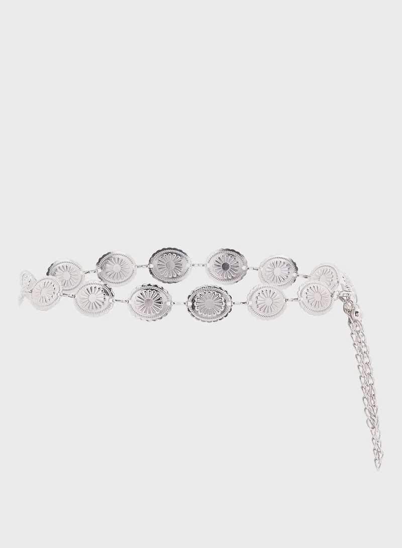 Ella Limited Edition Antique Circular Chain Belt