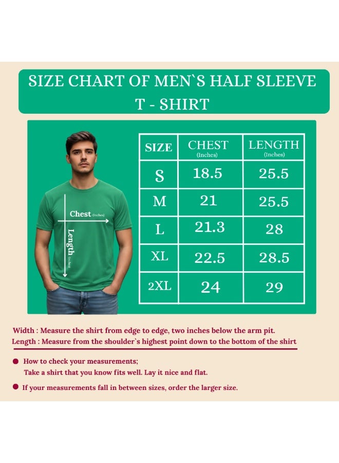 PRINTSHOP4ME India T-shirt for celebrating Republic Day Design Printed Unisex Short Sleeve Round Neck T-shirt - Image 3