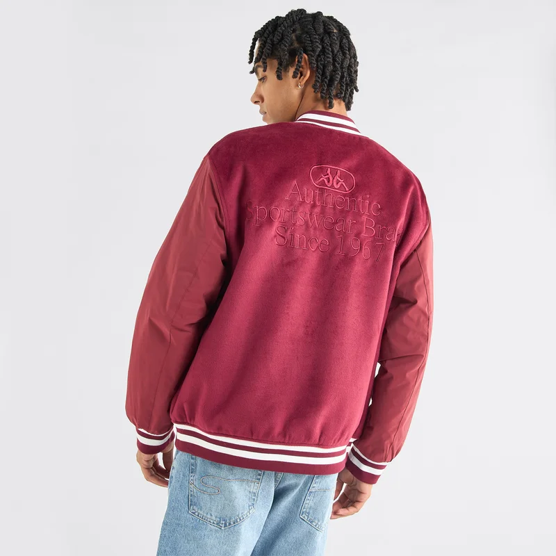 Splash FAV Varsity Applique Detail Button Through Jacket with Pockets