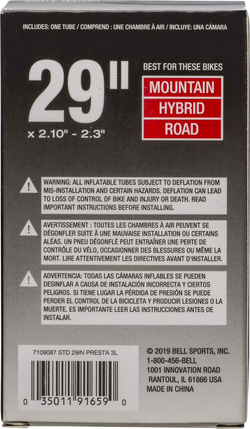 BELL Standard Tube 29-Inch Presta - Image 5