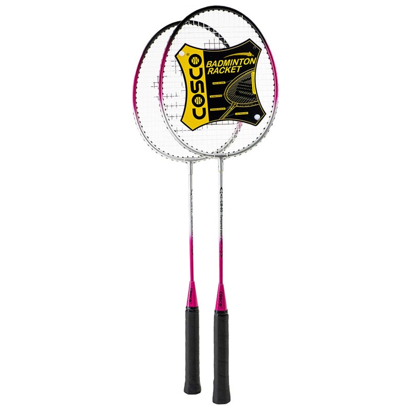 Cosco Aluminium CB85 Strung Badminton Racquet Pink & Silver (Pack of: 2, 190 G) - Image 5