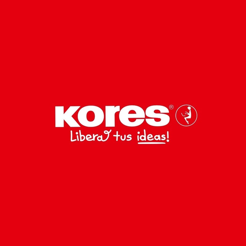 Kores - Korellos 12 Coloured Felt Tip Pens for Kids and Adults with Tapered Tip, Washable and Durable, School Supplies Set of 12 Different Colours - Image 4