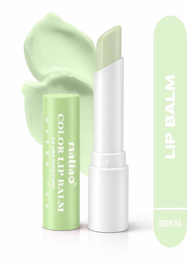Maliao Color Lip Balm | 24H Moisture | Nourishing & Hydrating | Soft & Smooth Texture | Aloe Vera & Green Tea | Combo Set of 2 | 3.8g Each - Image 2