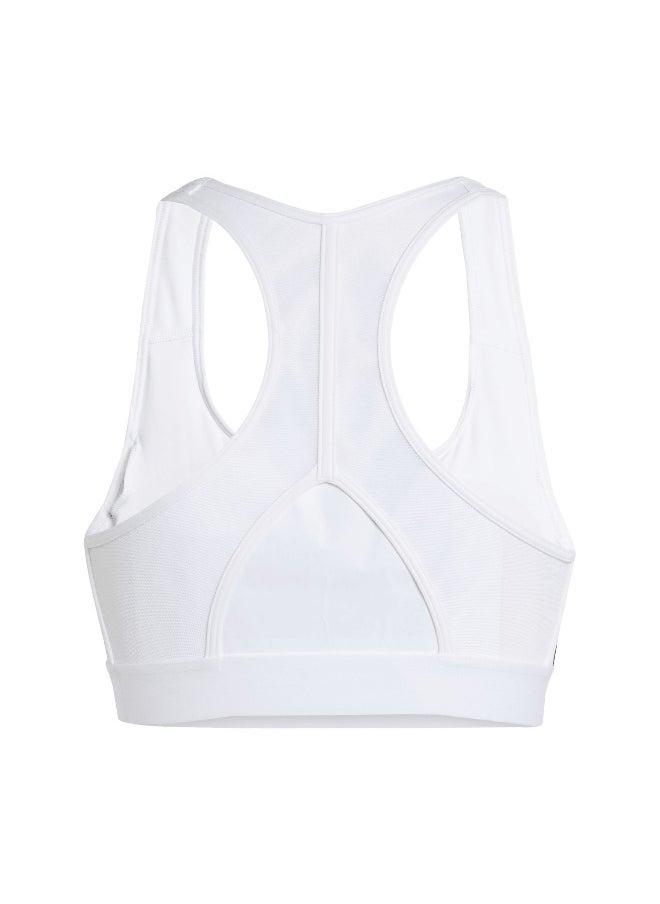 Adidas adidas powerreact train medium support 3-stripes women bra  - Image 2